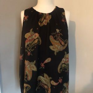 Vince Camuto Paisley Top
